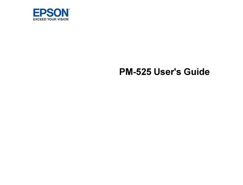Epson PM-525 Manual de usuario