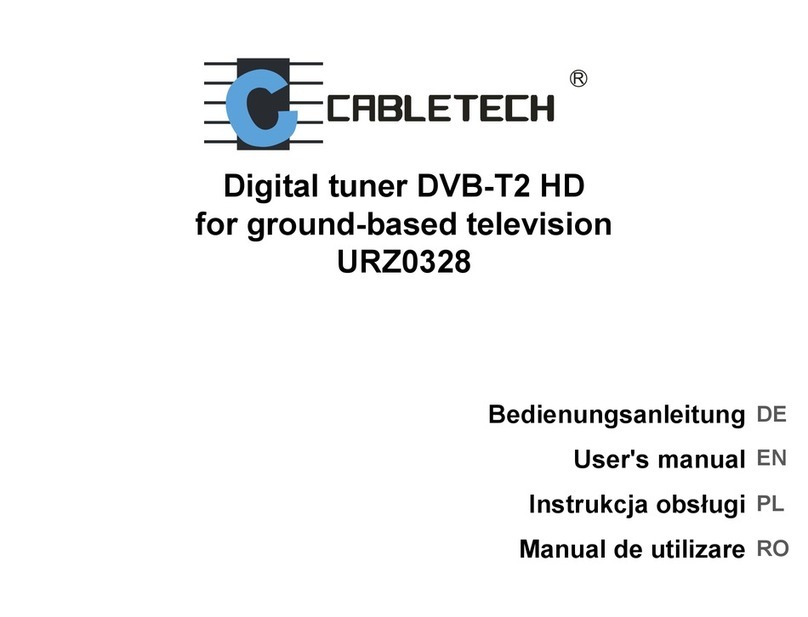 Cabletech URZ0328 Manual de usuario