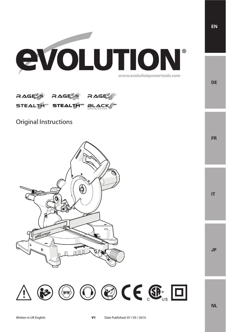 Evolution RAGE3-S Manual de usuario