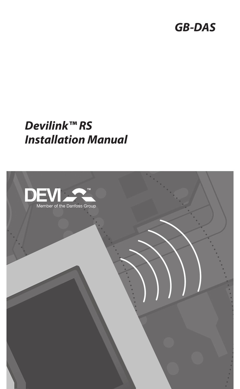 DEVI Devilink RS Manual de usuario