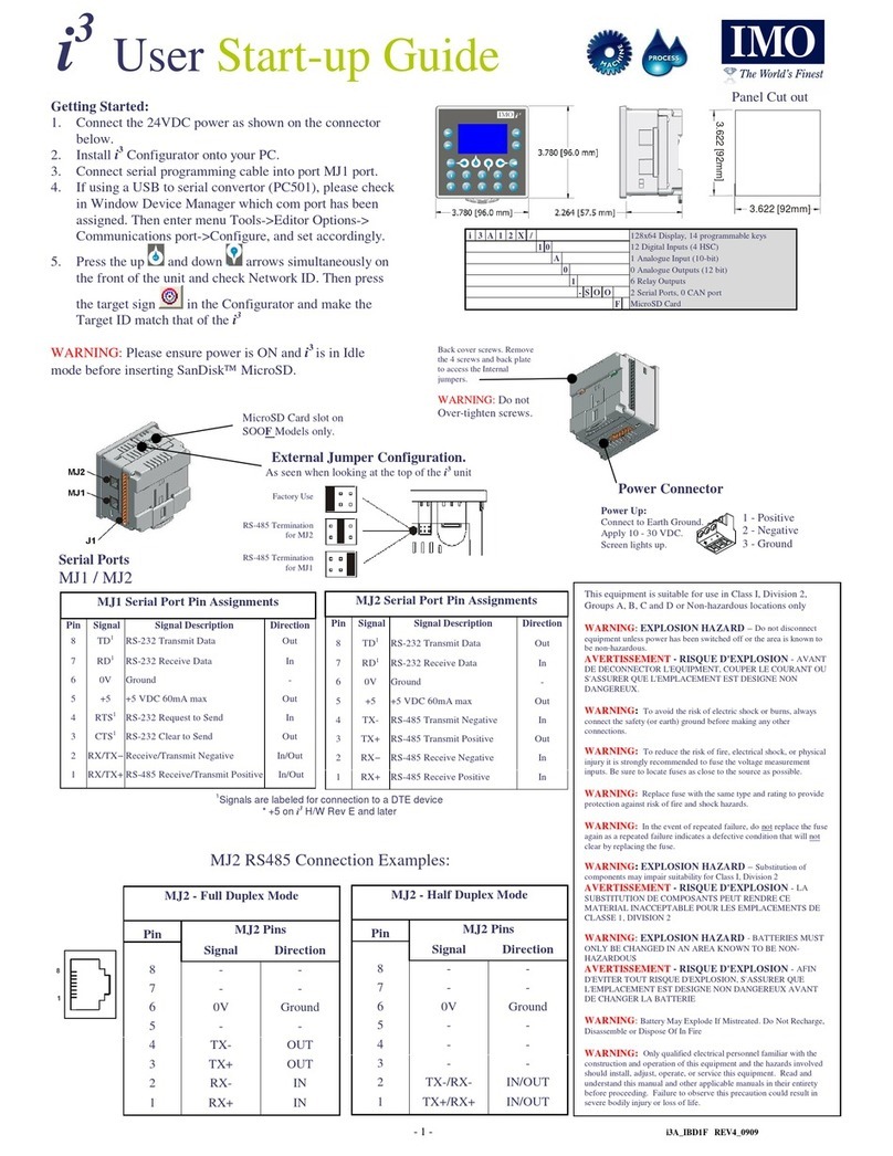 i-MO i3 Guía del usuario