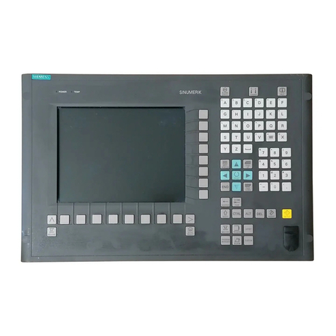 Siemens SINUMERIK 810D Hoja de instrucciones