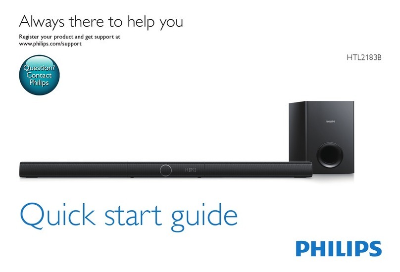 Philips HTL2183B Manual de usuario