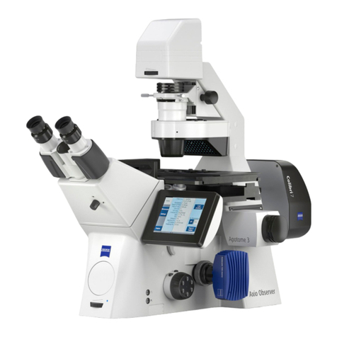 Zeiss AxioObserver Manual de usuario Zeiss AxioObserver Manual de usuario