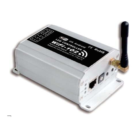 Ltech WiFi-102 LED Controller Manual de usuario Ltech WiFi-102 LED Controller Manual de usuario