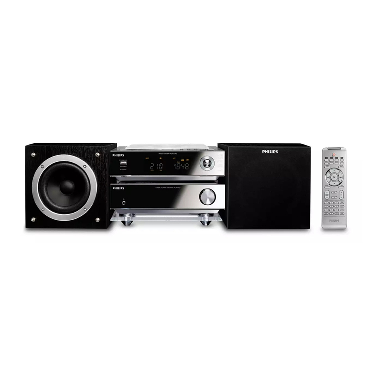 Philips MCM704D Manual de usuario