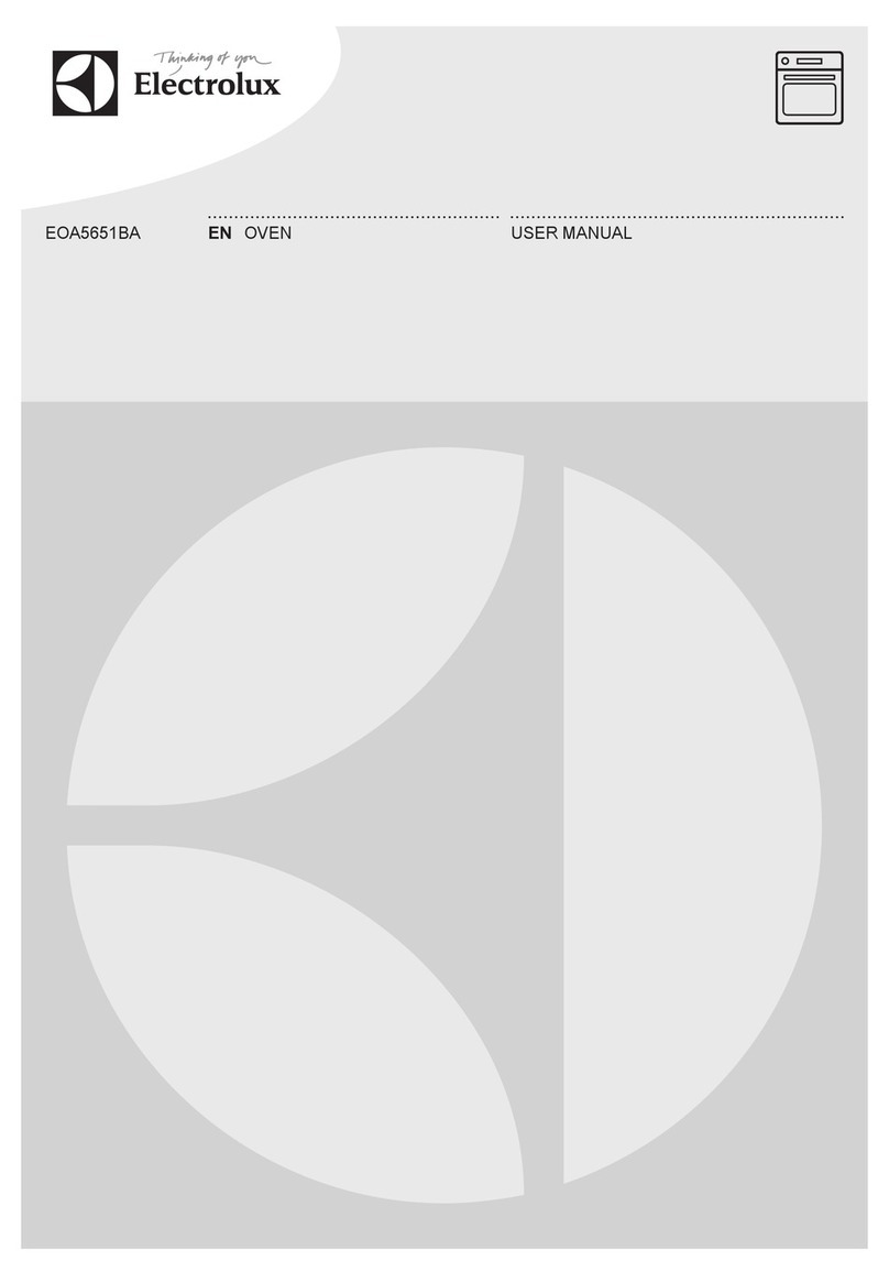 Electrolux EOA5651BA Manual de usuario