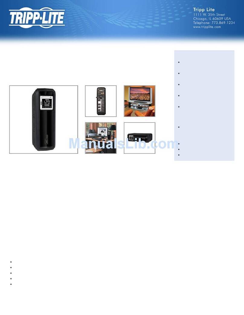 Tripp Lite SMART1000LCDU Manual de usuario