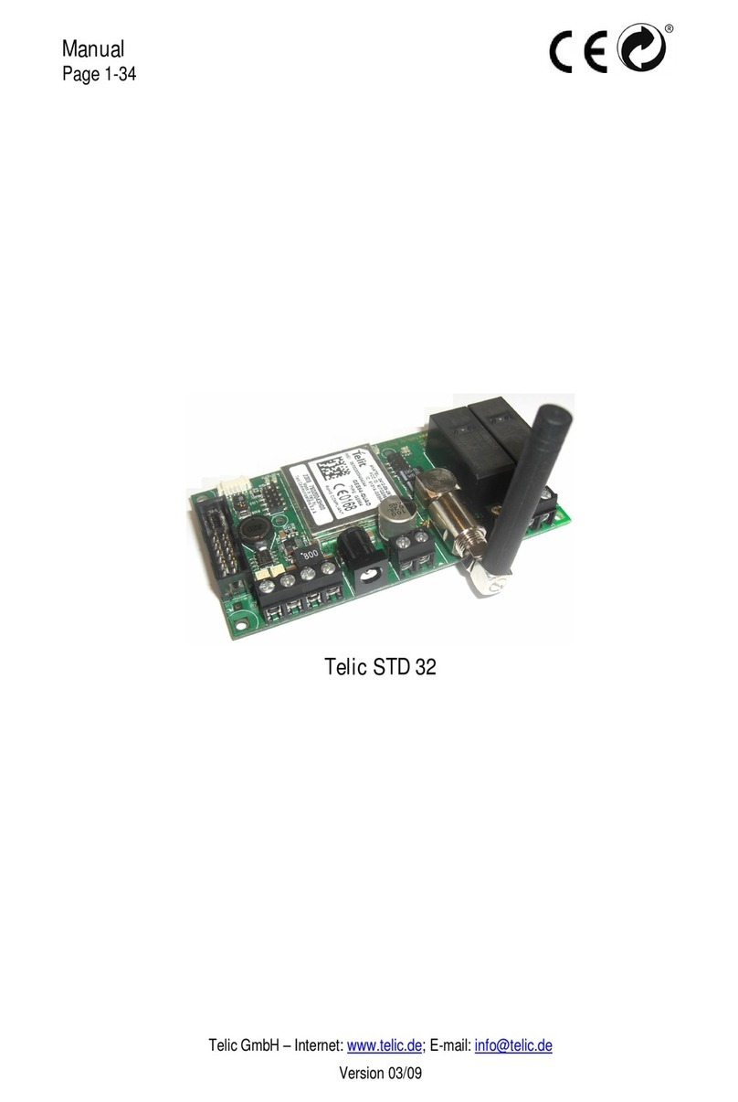 Telic STD 32 Manual de usuario
