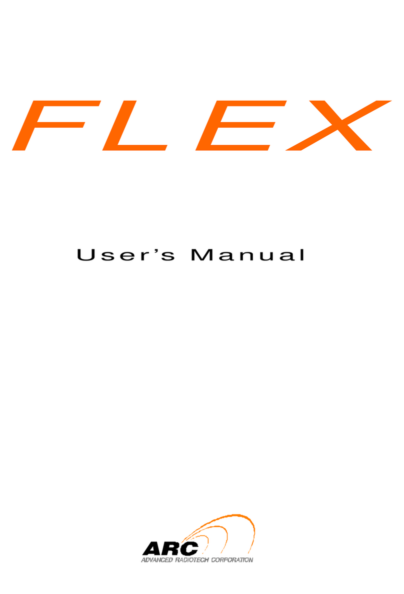 ARC ARC FLEX Manual de usuario