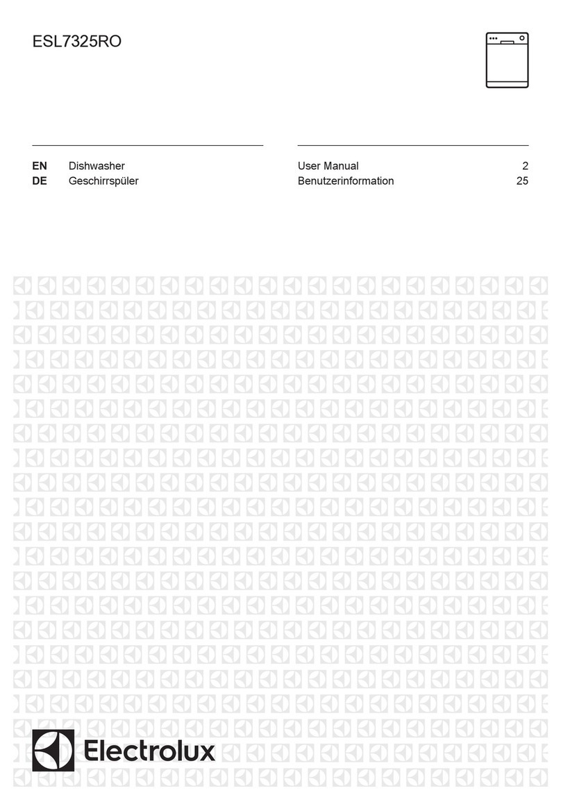 Electrolux ESL7325RO Manual de usuario Electrolux ESL7325RO Manual de usuario