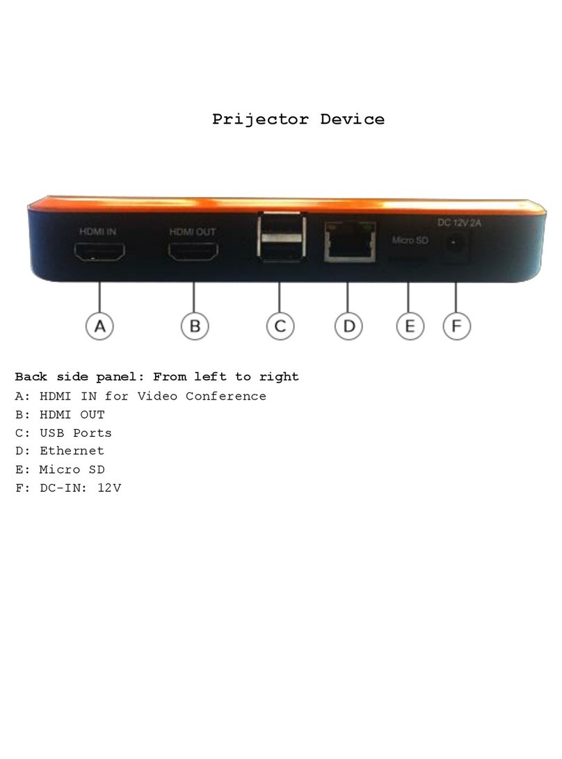 Prijector Prijector Manual de usuario