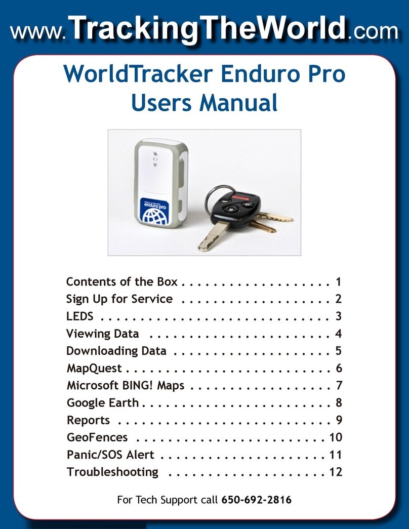 WorldTracker Enduro Pro Manual de usuario