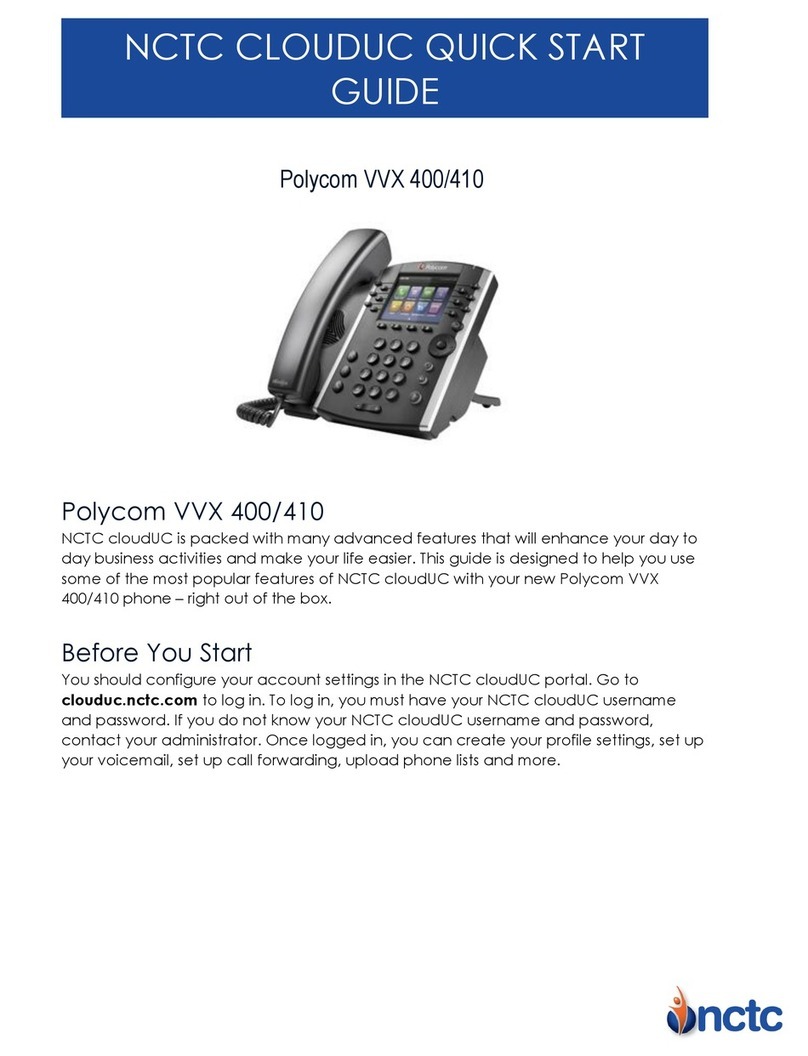 Polycom VVX410 Manual de usuario