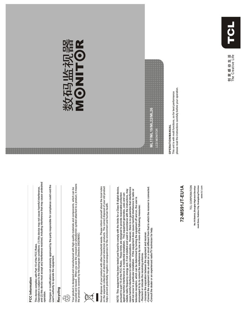 TCL ML19 Manual de usuario