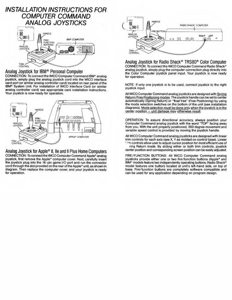 Wico Command Control Manual de usuario