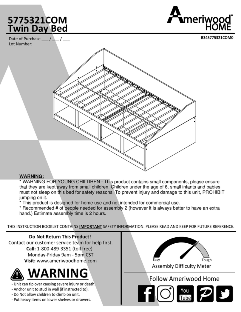 Ameriwood HOME 5775321COM Manual de usuario