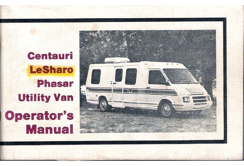 Winnebago Centauri Manual de usuario