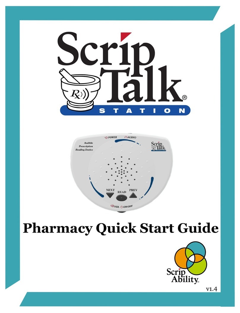 ScripAbility ScripTalk Station Manual de usuario