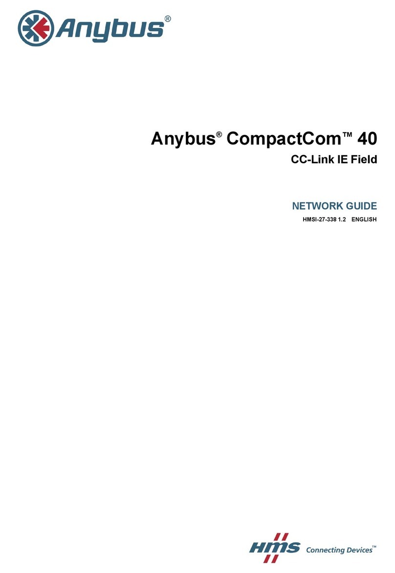 Anybus CompactCom 40 Modbus-TCP Instrucciones de instalación y mantenimiento