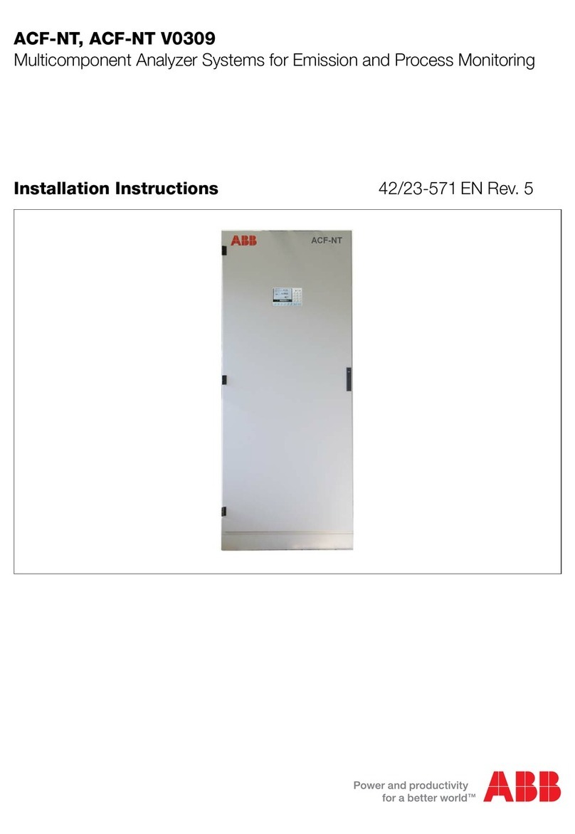 ABB ACF-NT Manual de usuario