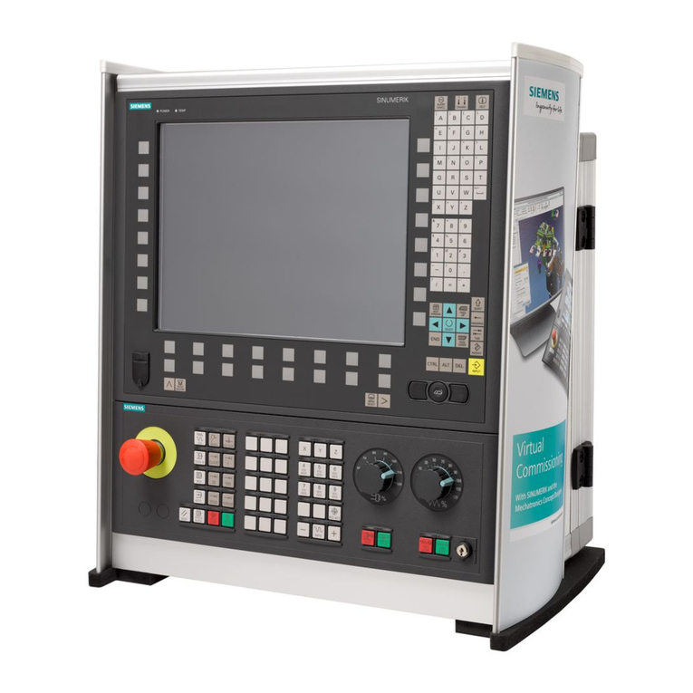 Siemens SINUMERIK 840D sl Manual de usuario