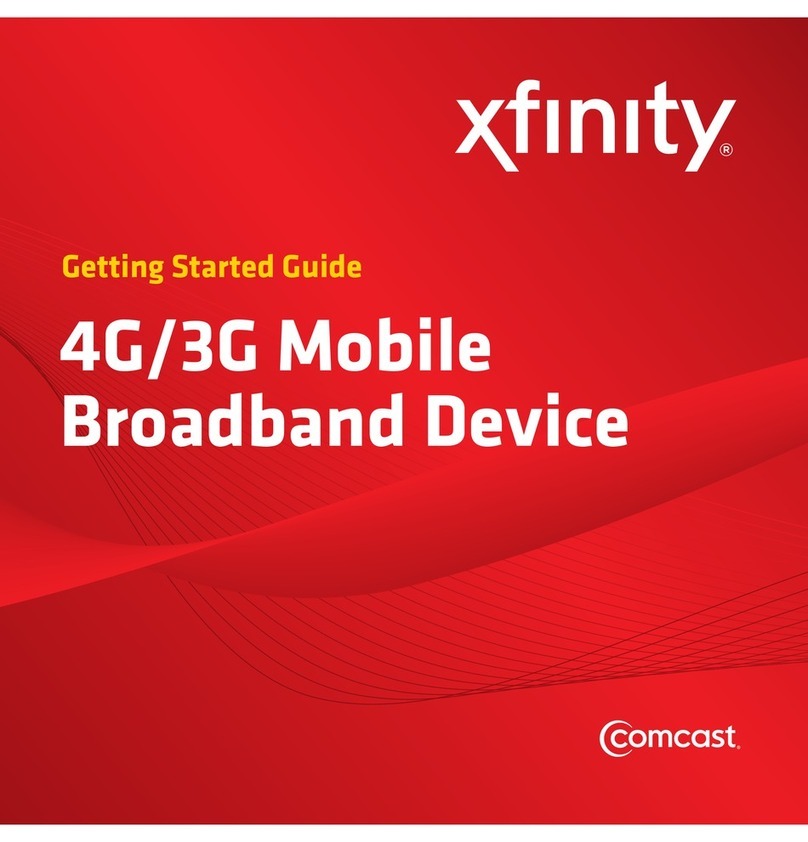 Franklin Wireless xfinity U600 Manual de usuario