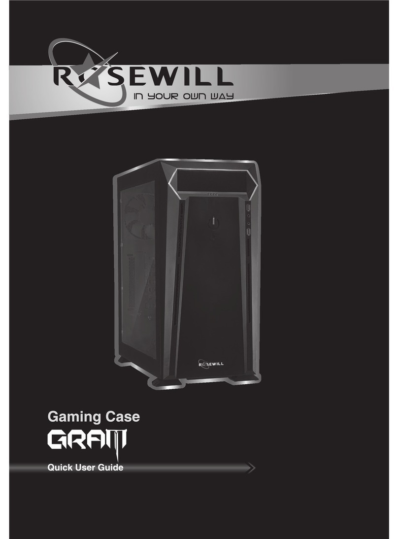 Rosewill GRAM Manual de instrucciones