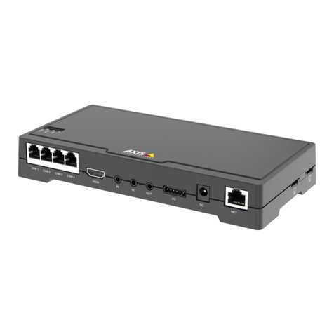 Axis FA54 Manual de usuario