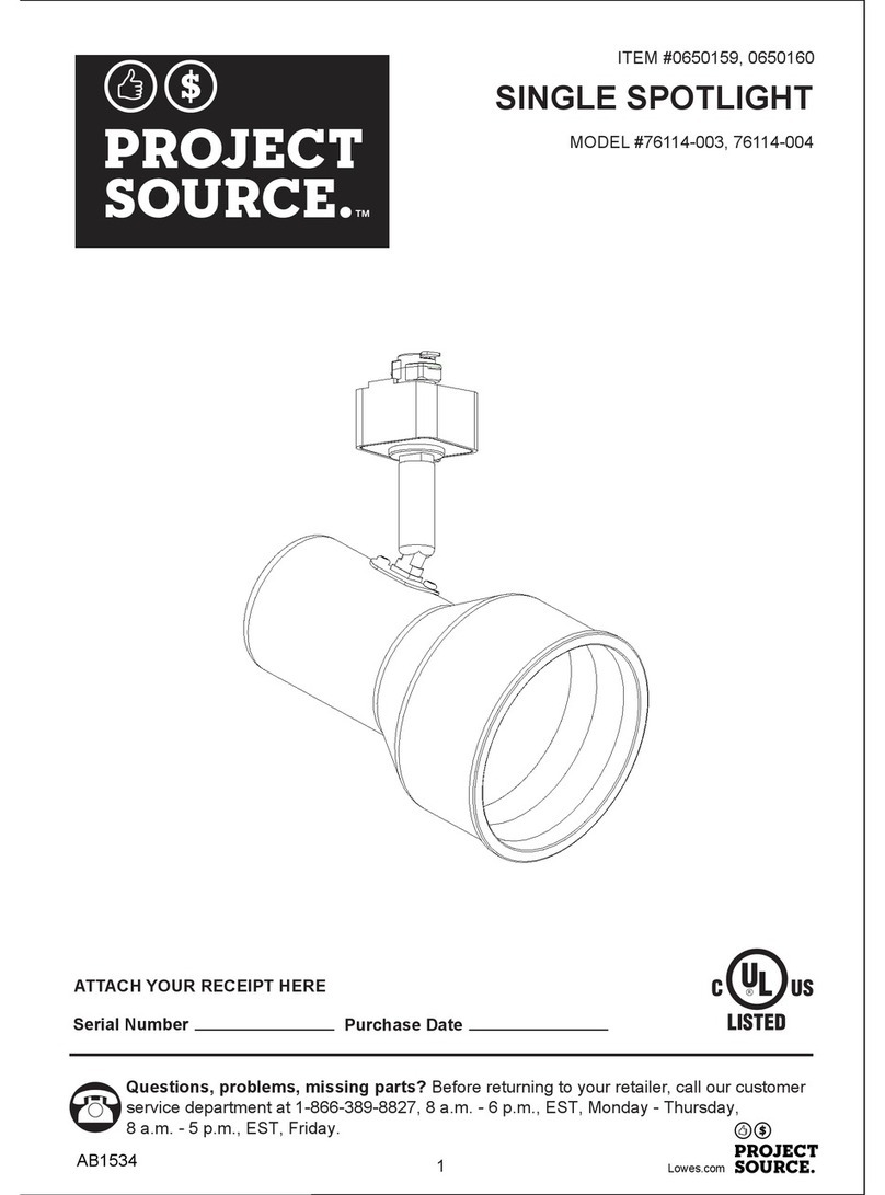 Project Source 0650159 Manual de usuario Project Source 0650159 Manual de usuario
