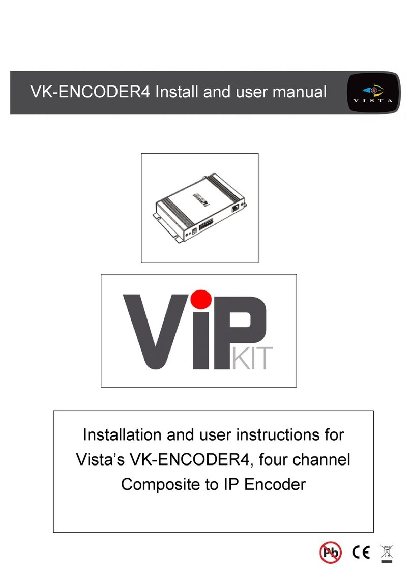 Vista VK-ENCODER4 Manual de usuario