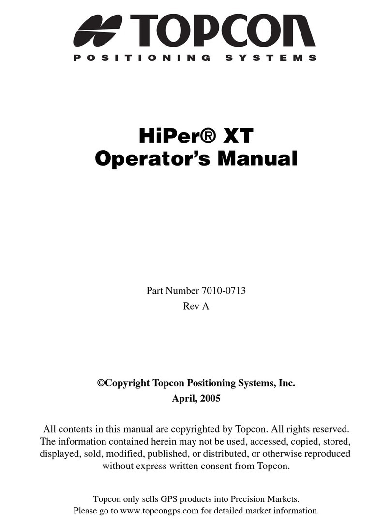 Topcon HiPer XT Manual de usuario