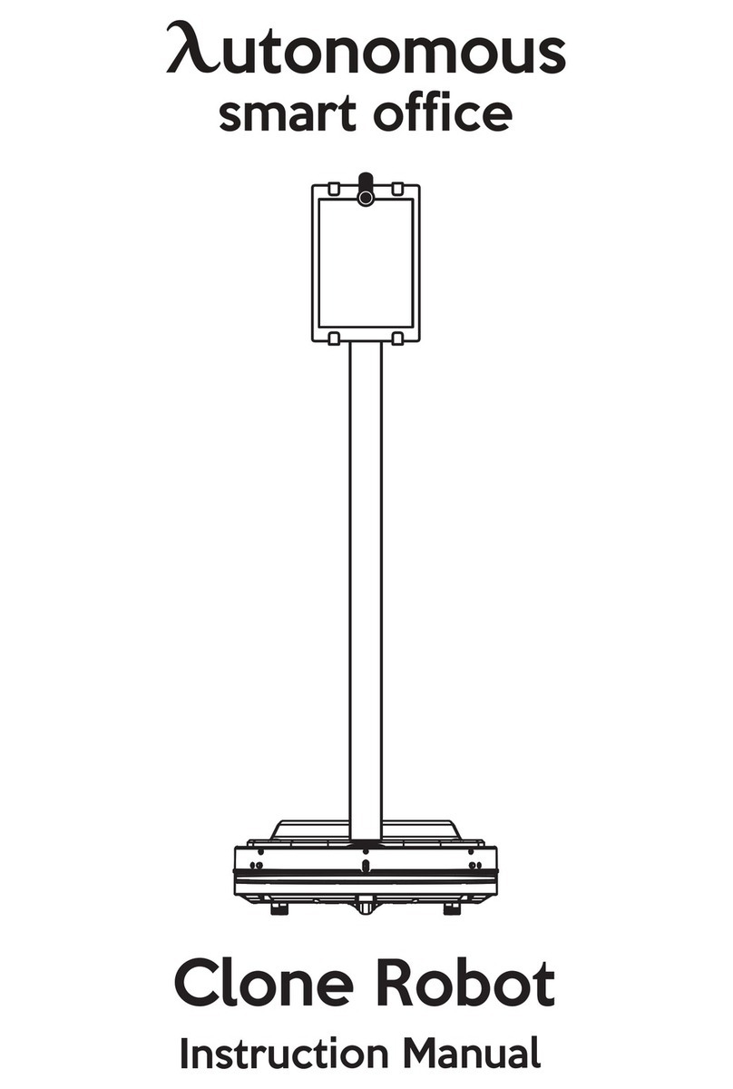 Autonomous Clone Robot Manual de usuario