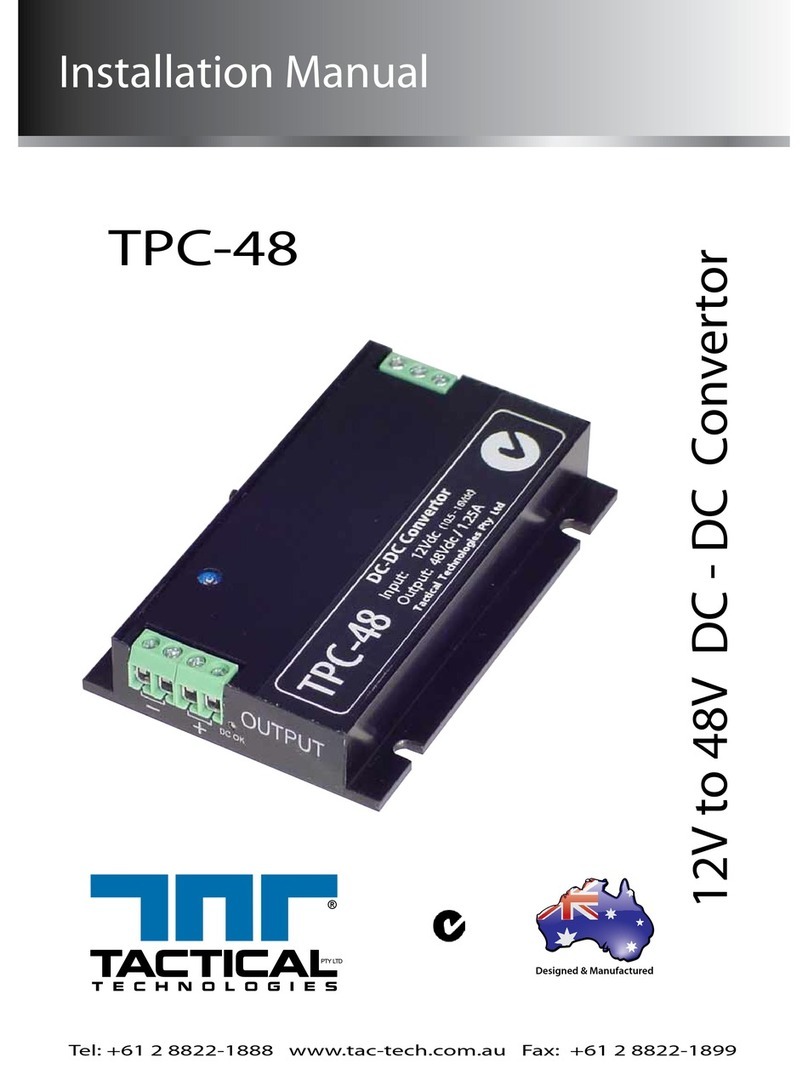 Tactical technologies TPC-48 Manual de usuario