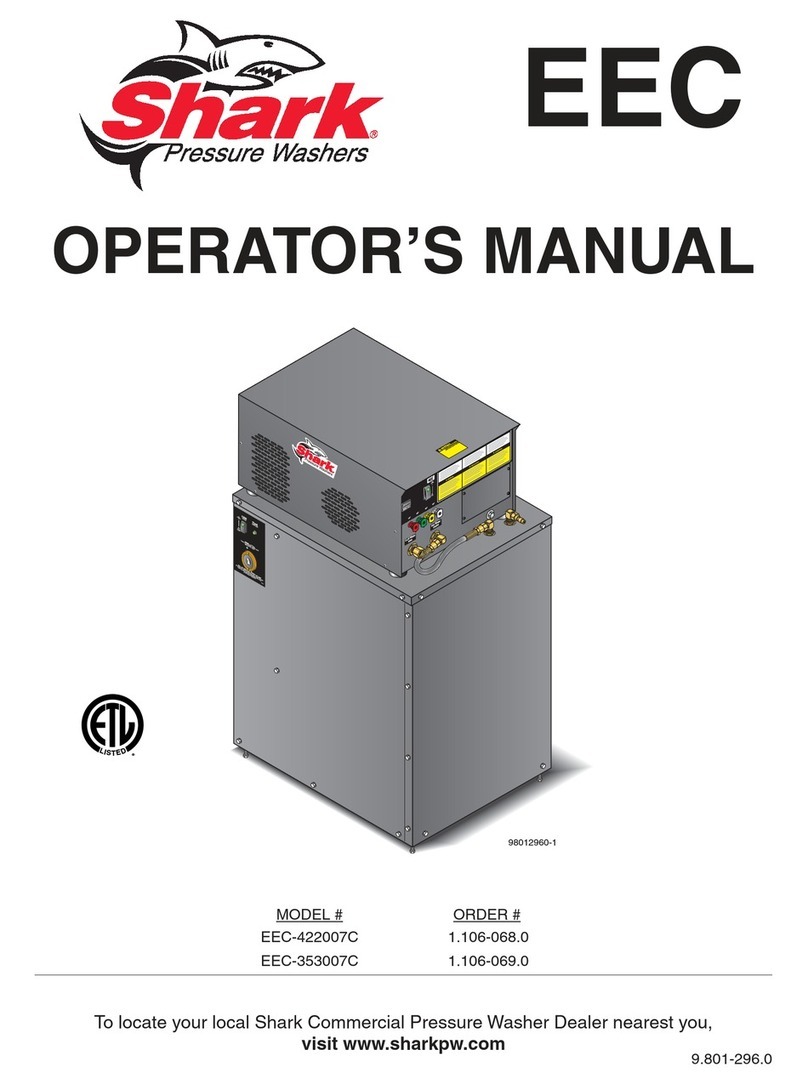 Shark Pressure Washers EEC-422007C Manual de usuario