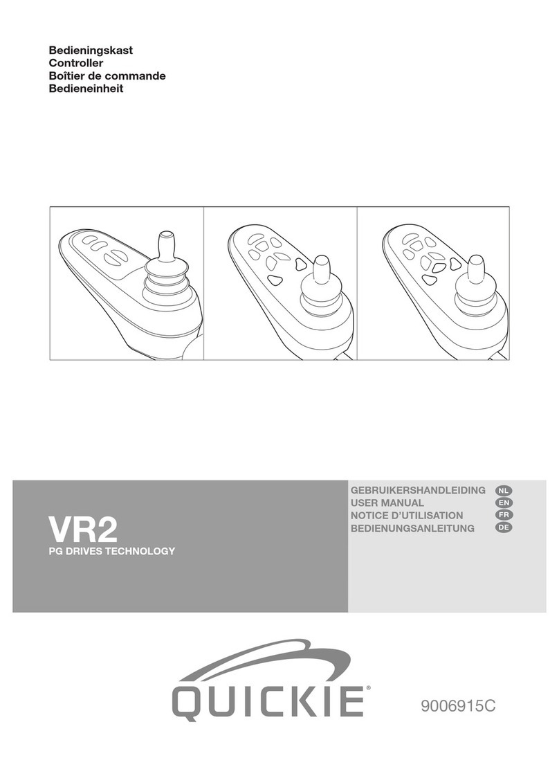 Quickie VR2 Manual de usuario
