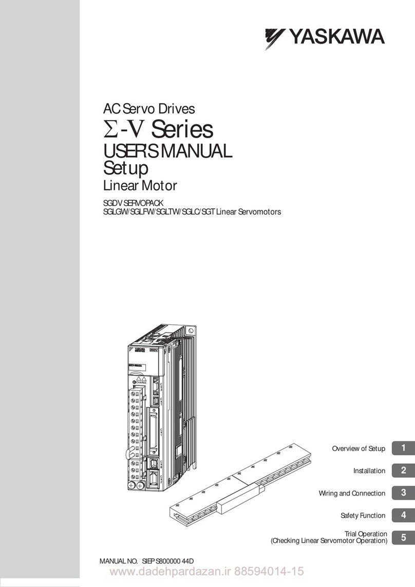 YASKAWA SGLGW Manual de usuario