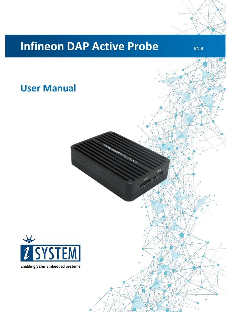 iSystem Infineon Manual de usuario