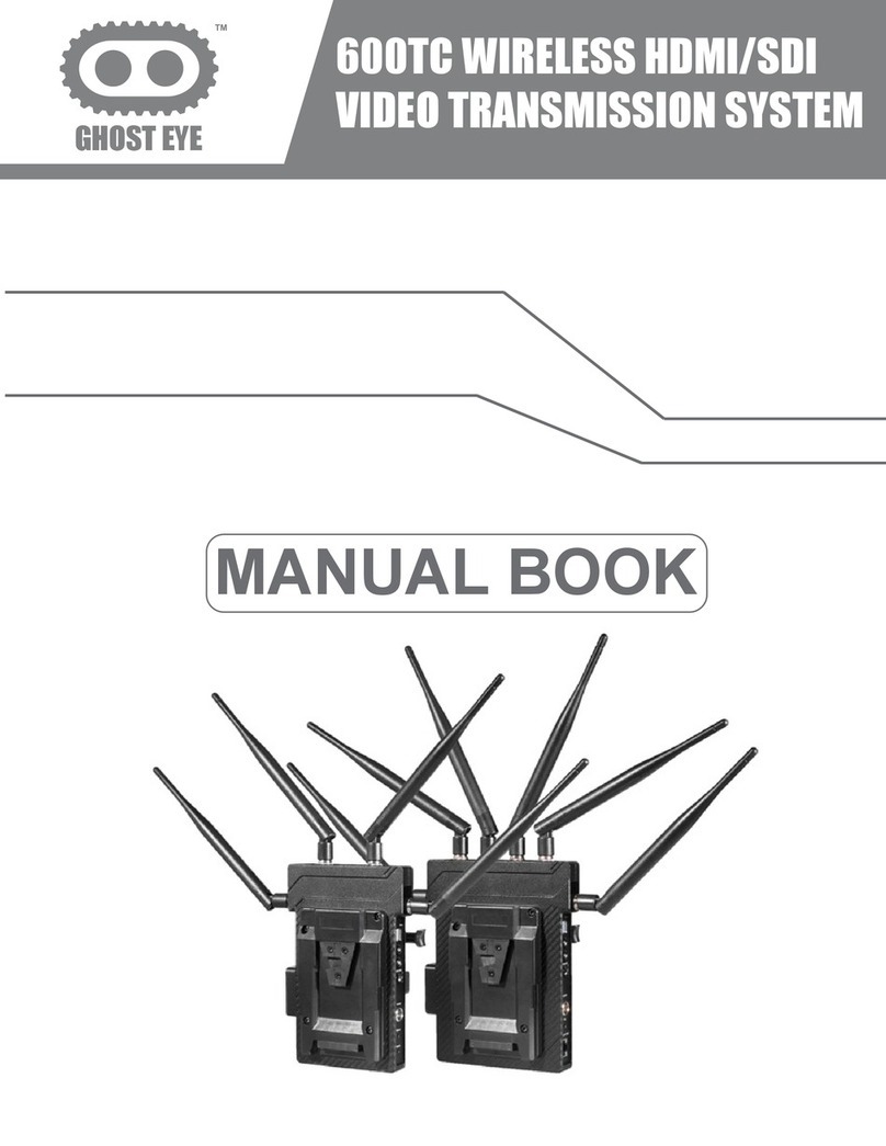 GhostEye 600TC Guía del producto GhostEye 600TC Guía del producto