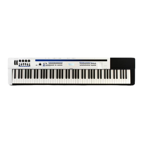 Casio Privia PX-5S Manual de usuario