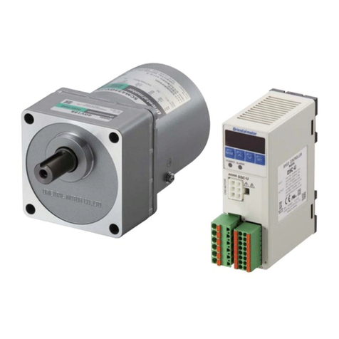 Oriental motor DSC Series Manual de usuario