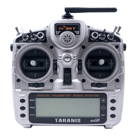 FrSky Taranis Manual de usuario