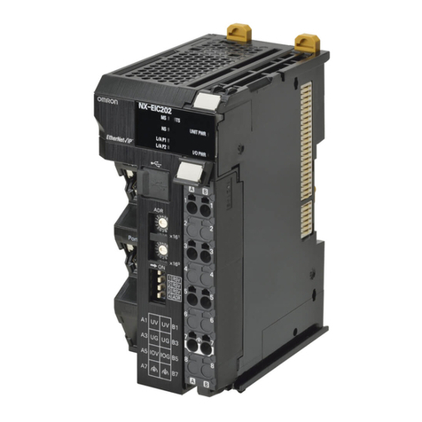 Omron NX-EIC202 Manual de usuario