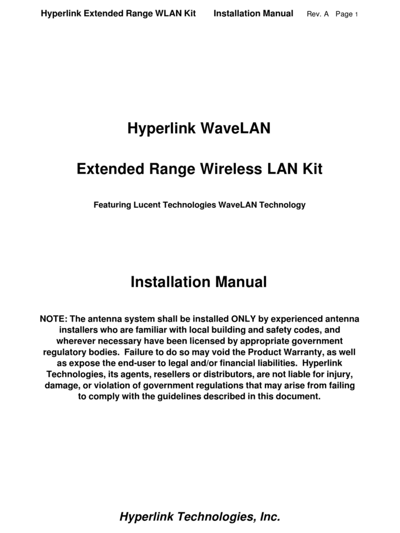 HyperLink Technologies HG2408P Manual de usuario