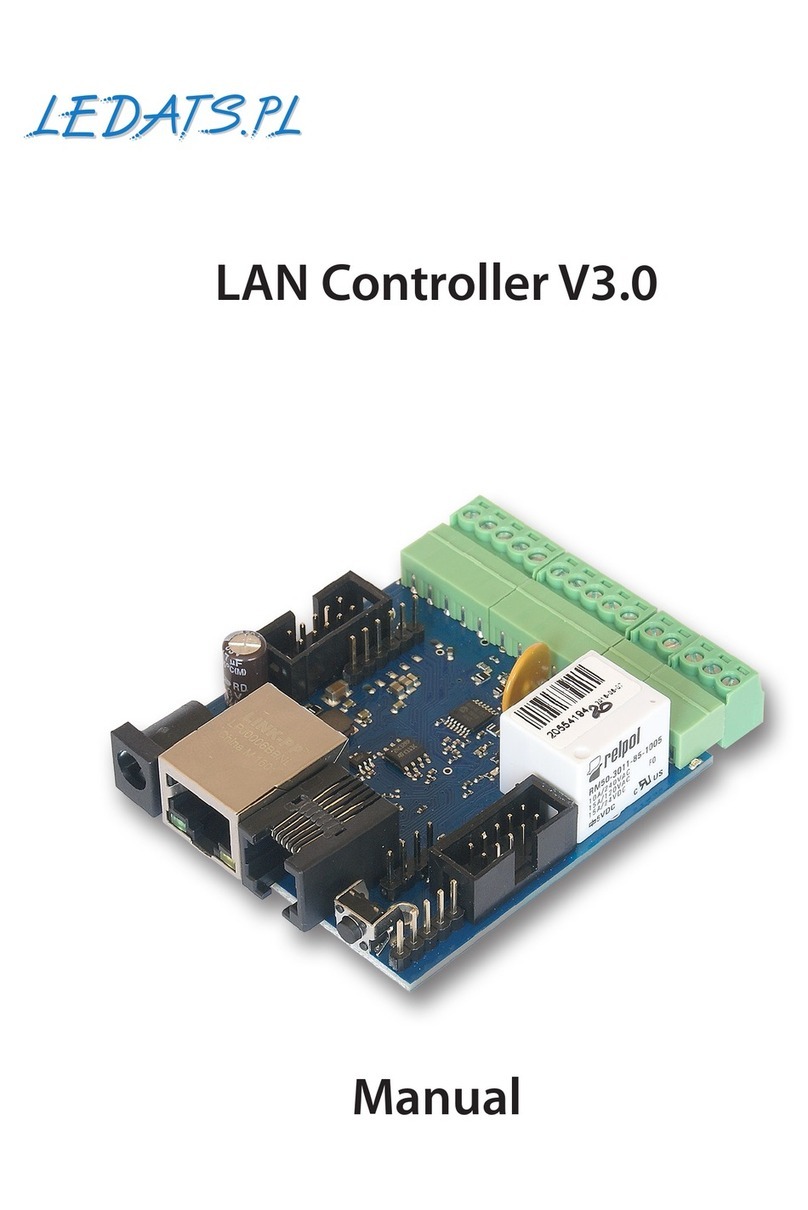Tinycontrol Lan Controller v3 Manual de usuario