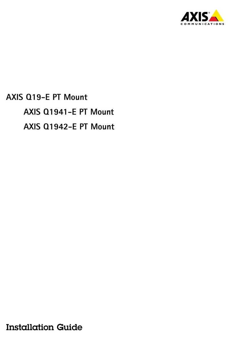 Axis Q19-E Manual de usuario