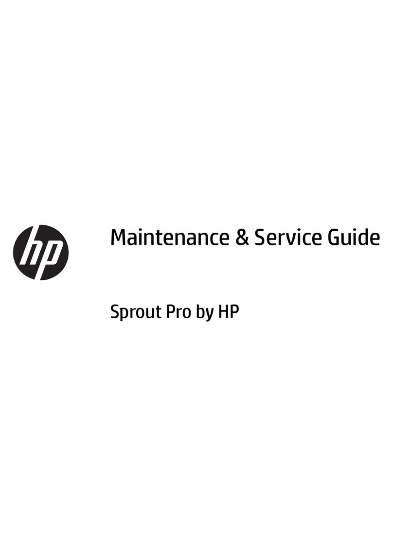 HP Sprout Pro Manual de usuario
