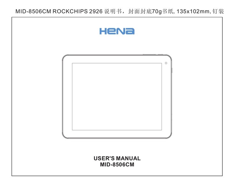 Hena MID-8506CM Manual de usuario