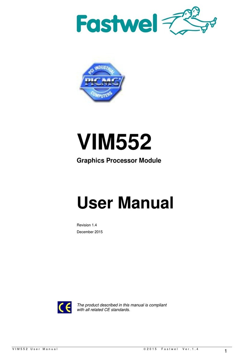 Fastwel VIM552 Manual de usuario
