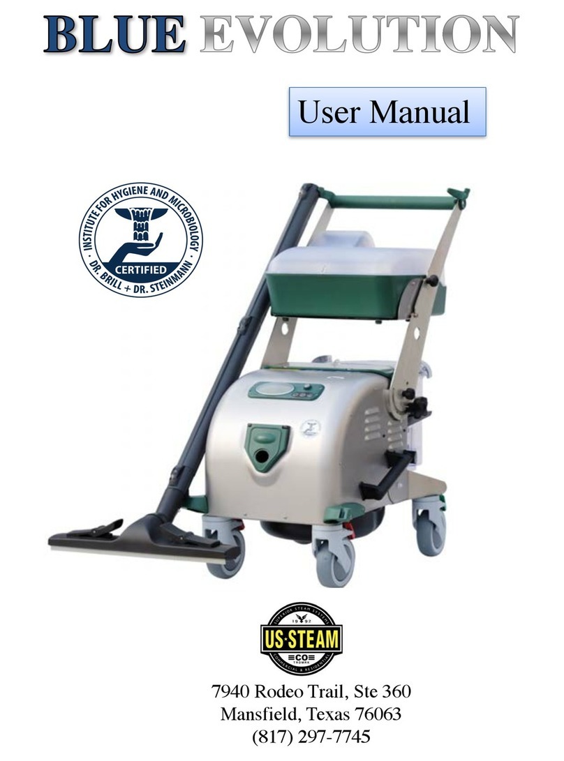 US Steam Blue Evolution Manual de usuario US Steam Blue Evolution Manual de usuario